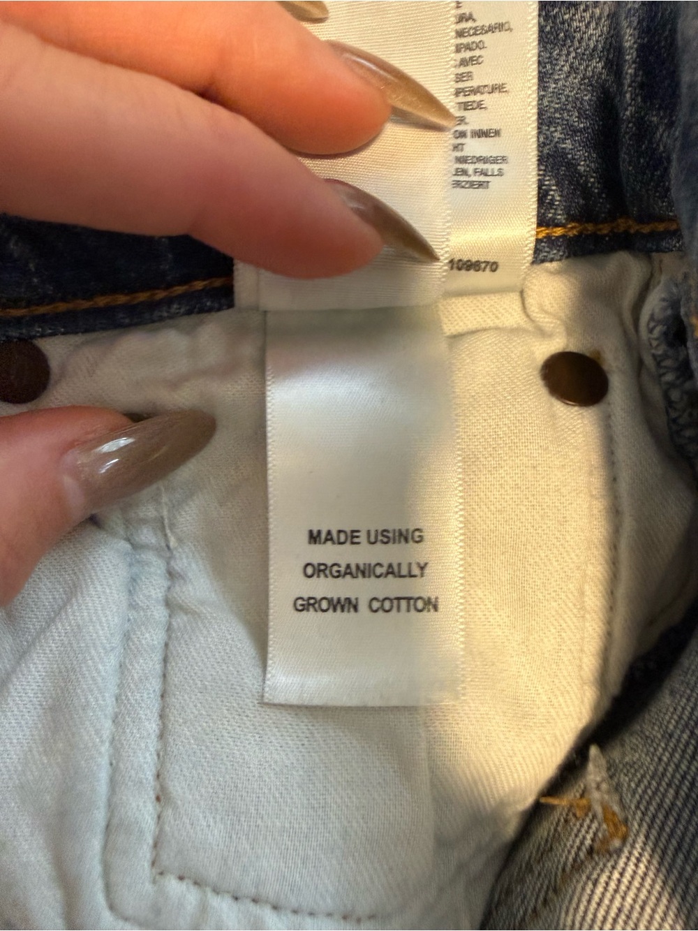 Agolde Riley High Rise Straight Crop Jeans - Picture 6 of 8
